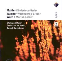 Компакт-диск Daniel Barenboim / Mahler, Wagner & Wolf: Lieder (1CD)