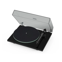 Виниловый проигрыватель Pro-Ject T1 EVO PHONO (OM 10), PIANO BLACK