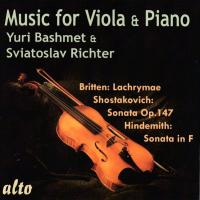 Компакт-диск Yuri Bashmet & Svjatoslav Richter / Music For Viola & Piano (1CD)