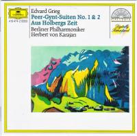 Компакт-диск Herbert von Karajan / Grieg: Peer Gynt Suites Nos.1 & 2; From Holberg's  (1CD)