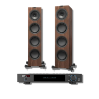Комплект Интегральный стереоусилитель IOTAVX SA3 + Напольная акустика KEF Q550 WALNUT