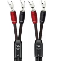 Акустический кабель AudioQuest Robin Hood ZERO Silver + Robin Hood BASS BiWire Spade (3.5 м)