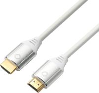 HDMI кабель Oehlbach PERFORMANCE Black Magic MKII, UHS HDMI cable 2.0m white, D1C92491