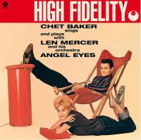 Виниловая пластинка CHET BAKER / ANGEL EYES (CLEAR VINYL) (1LP)