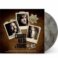 Виниловая пластинка Crosby, Nash And Young / The gang of three (natural clear vinyl) (1LP)
