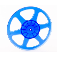 Катушка 27 см синяя RTM прозрачная в коробке