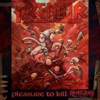 Виниловая пластинка Kreator / Pleasure To Kill (Limited Clear/Red Splatter) (1LP)