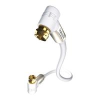 Кабели антенные In-akustik Premium HDTV Antenna, 100 dB, F-Plug 90°, 5.0 m, 00426405