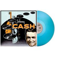 Виниловая пластинка JOHNNY CASH / WITH HIS HOT AND BLUE GUITAR (TURQUOISE VINYL) (1LP)