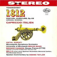 Виниловая пластинка Minneapolis Symphony Orchestra, Antal Dorati / Tchaikovsky: 1812 Festival Overture Op. 49, Capriccio Italien (2LP)