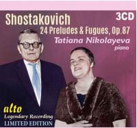 Компакт-диск Tatjana Nikolajewa / Shostakovich: 24 Preludes & Fugues (3CD)