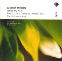 Компакт-диск Andrew Davis / Symphony No.6, Fantasia On A Theme By Thomas Tallis & The Lark Ascending (1CD)