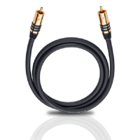 Сабвуферный кабель Oehlbach PERFORMANCE NF Sub-cable cinch/cinch, 1 0m mono black, D1C21531