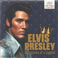 Компакт-диск Elvis Presley / Milestones Of A Legend (Box) (Papersleeves In Box) (10CD)