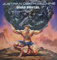 Виниловая пластинка Austrian Death Machine / Quad brutal- blue vinyl (1LP)