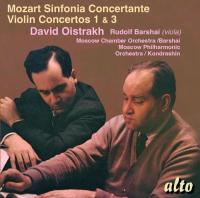 Компакт-диск David Oistrach / Mozart: Sinfonia Concertante, Violin Concertos Nos.1 & 3 (1CD)