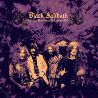 Виниловая пластинка Black Sabbath / Live In Brussels, Belgium 1970 (Marble Purple) (1LP)