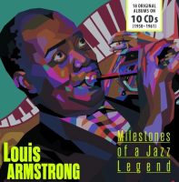 Компакт-диск Louis Armstrong / Milestones of a jazz legend (box) (Papersleeves In Box)(10CD)