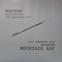 Виниловая пластинка Warsaw/Joy Division / Middlesbrought 14 09 77 - manchester 28 09 79 (1LP)