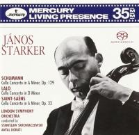Компакт-диск Janos Starker, London Symphony Orchestra, Antal Dorati, Stanislaw Skrowaczewski / Schumann, Lalo, Saint-Saens (SACD)