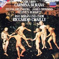 Компакт-диск Sylvia Greenberg, James Bowman, Stephen Roberts, RSO Berlin Und Chor, Riccardo Chailly / Carl Orff: Carmina Burana (CD)