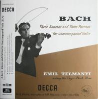 Виниловая пластинка Emil Telmanyi / Bach: Three Sonatas And Three Partitas For Unaccompanied Violin (Box) (1LP) Виниловая пластинка Emil Telmanyi / Bach: Three Sonatas And Three Partitas For Unaccompanied Violin (Box) (1LP)