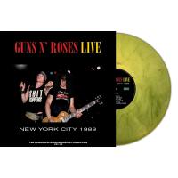 Виниловая пластинка GUNS AND ROSES / LIVE IN NEW YORK CITY 1988 (YELLOW MARBLE VINYL) (1LP)