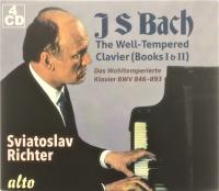 Компакт-диск Svjatoslav Richter / Bach: The Well-Tempered Clavier (4CD)