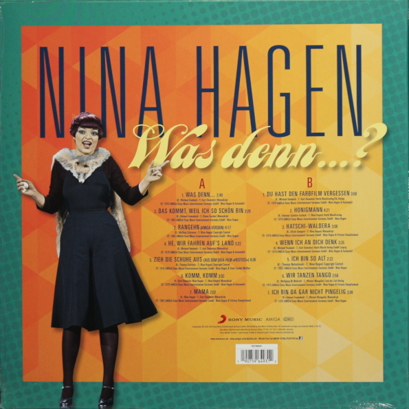 Ist denn das. Hagen Nina "was denn… ?". Nina Hagen "was denn? (LP)".