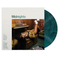 Виниловая пластинка TAYLOR SWIFT / MIDNIGHTS - JADE GREEN MARBLED VINYL (1LP)