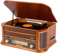 Виниловый проигрыватель Alive Audio OLDTIMER Wood с FM-приемником