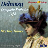 Компакт-диск Martino Tirimo / Debussy: Complete 24 Preludes (1CD)