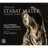 Компакт-диск Julia Lezhneva, Philippe Jaroussky, I Barocchisti, Diego Fasolis /  Stabat Mater, Laudate Pueri & Confitebor (1CD)