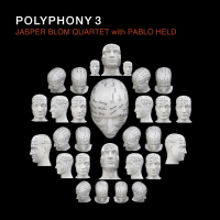 Виниловая пластинка Jasper Blom Quartet With Pablo Held / Polyphony 3 (white marble vinyl) (1LP)