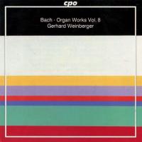 Компакт-диск Gerhard Weinberger / Johann Sebastian Bach: Organ Works Vol. 8 (CD)