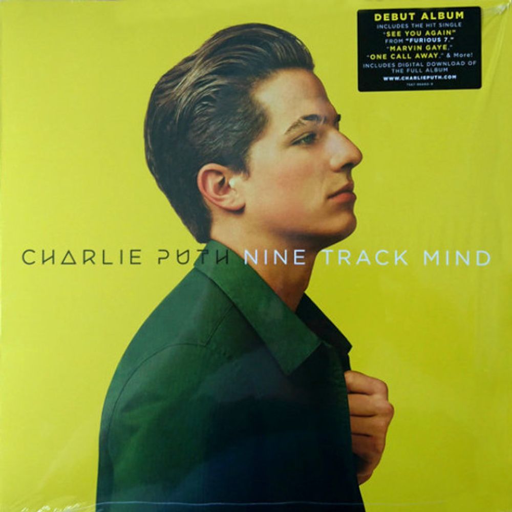 Виниловая пластинка CHARLIE PUTH / NINE TRACK MIND (LP), купить виниловая  пластинка charlie puth / nine track mind (lp) | VINYLMARKT