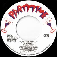 Виниловая пластинка T La Rock & Jazzy Jay Its Yours