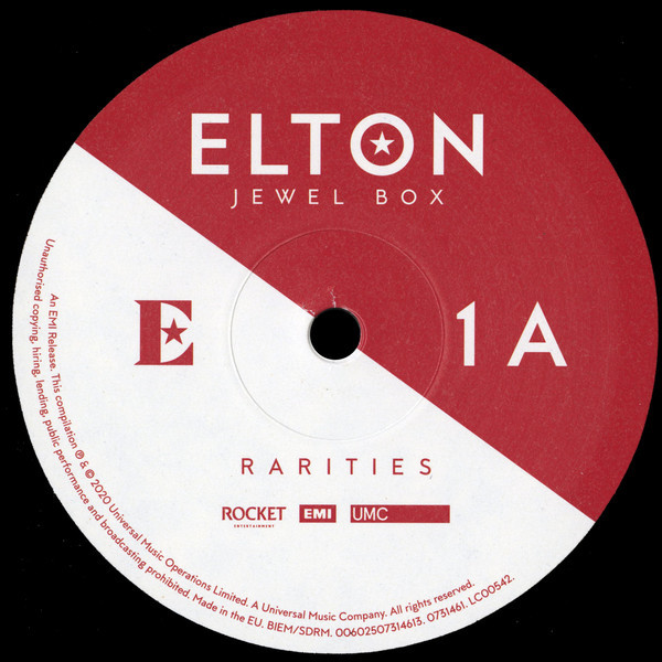 Elton John Jewel Box Rarities And B Sides