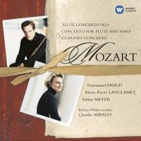 Компакт-диск Emmanuel Pahud, Berliner Philharmoniker /  Concerto For Flute No. 1 Kv313, Concerto For Flute And Harp Kv229, Concerto For Clarinet Kv622 (1CD)