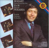 Компакт-диск Murray Perahia, English Chamber Orchestra / Wolfgang Amadeus Mozart: Piano Concertos Nos. 15 & 16 (CD)