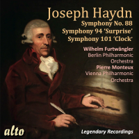 Компакт-диск Wilhelm Furtwangler & Pierre Monteux / Haydn: Symphonies 88, 94 & 101 (1CD)