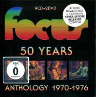 Компакт-диск Focus / 50 Years: Anthology 1970-1976 (9CD+2DVD)