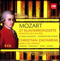 Компакт-диск Wolfgang Amadeus Mozart / 21 Piano Concertos And Concertos For Two Pianos (9CD)