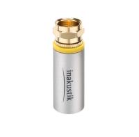 Разъем INAKUSTIK Exzellenz New Antenna Plug F-Type, 8mm, 006990091