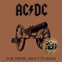 Виниловая пластинка AС/DС / For Those About To Rock (We Salute You) (50th Anniversary Edition) (Gold Nugget Vinyl + Artwork Print) (1LP)
