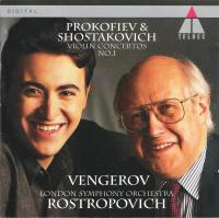 Компакт-диск Максим Венгеров, Мстислав Ростропович, London Symphony Orchestra /  Violin Concertos No 1 (1CD)