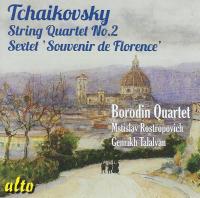 Компакт-диск Borodin Quartet / Tchaikovsky: String Quartet No.2, Souvenir De Florence (1CD)