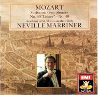 Компакт-диск Neville Marriner, The Academy Of St. Martin-In-The-Fields / Wolfgang Amadeus Mozart: Sinfonien, Symphonies No. 36 “Linzer” - No. 40 (CD)