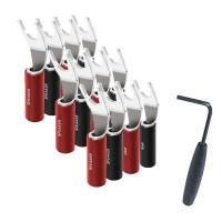 Коннектор AudioQuest SureGrip 100 - SPADE ((12) Silver)