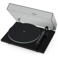 Виниловый проигрыватель PRO-JECT T1 BT (OM 5E), PIANO BLACK